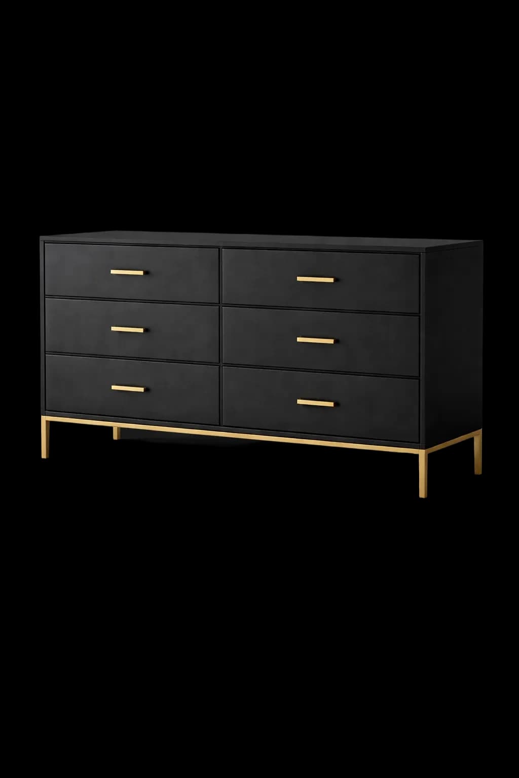 Matte Black Cabinet